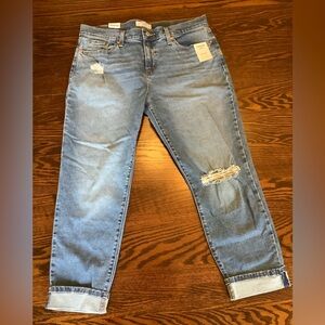 Levi’s Denizen’s Boyfriend Cropped Jeans NWT Sz 8